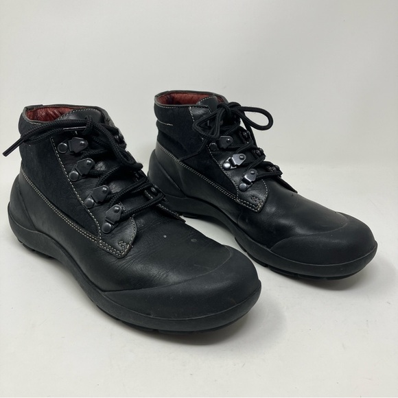 Coach Dyanne Signature Black Ankle Boots - Picture 1 of 6